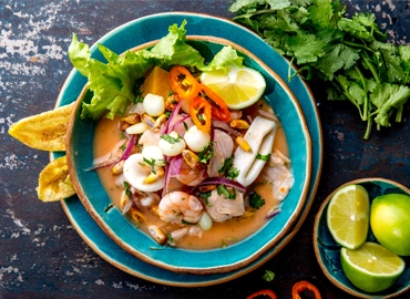 Peruvian ceviche